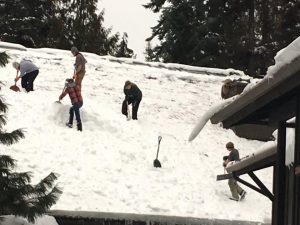 Snow removal Priest Lake, Idaho