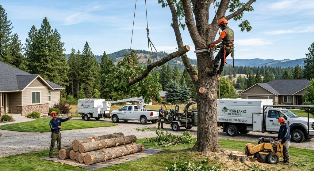 Professional Rathdrum tree removal services and tree maintenance
